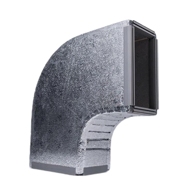 20mm PIR پہلے سے موصل ڈکٹ پینل جس میں 0.08mm ایلومینیم فوائل دونوں طرف